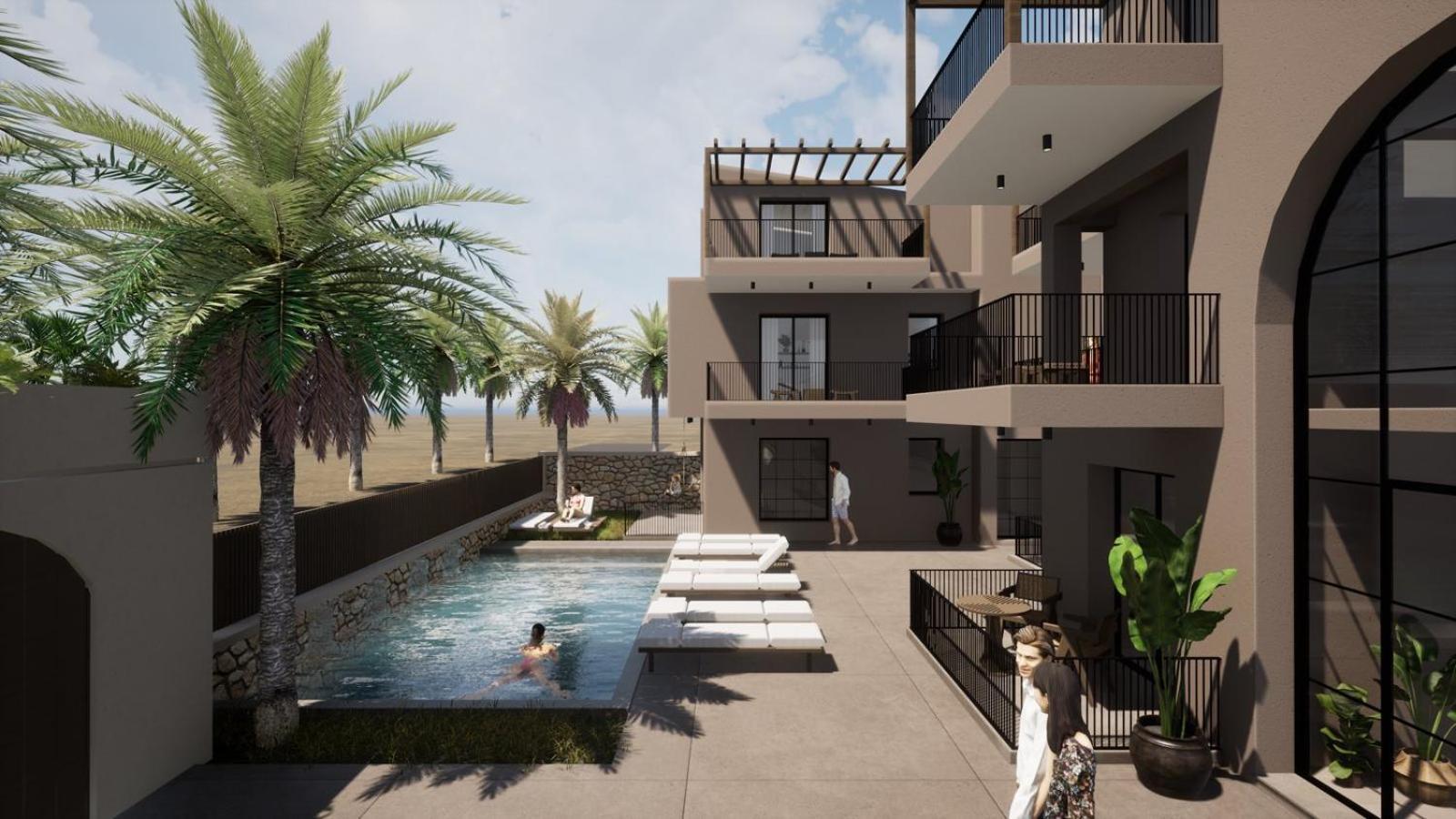Palm Suites Vrasná Kültér fotó