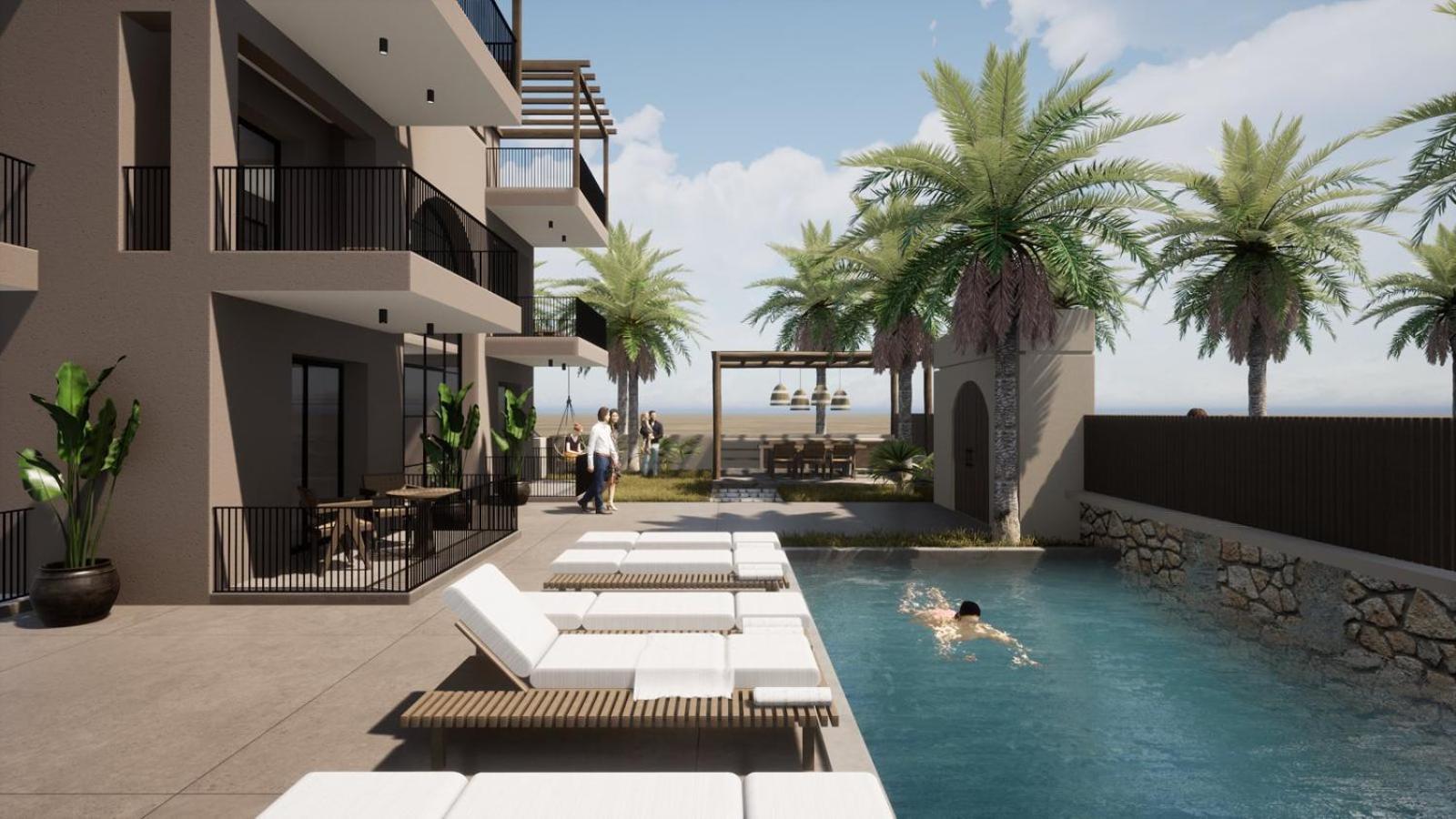 Palm Suites Vrasná Kültér fotó